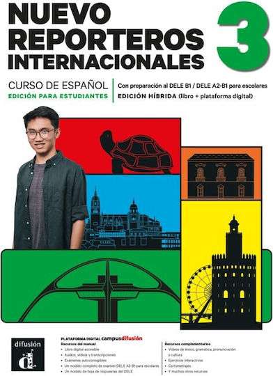 Nuevo Reporteros Internacionales 3 Ed Híbrida Para Estudiantes