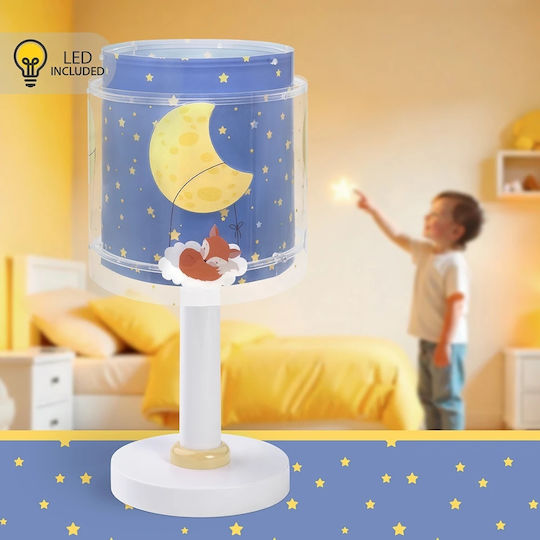 Ango Lumini LED Lampă decorativă pentru copii Moon Dream Albastru Ango Lumini LED Lampă decorativă pentru copii Moon Dream Albastru
