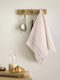 Nima Honeycomb Towel from 100% Cotton in Pink Color 40x60cm