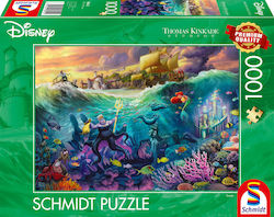 Kinkade Disney, The Little Mermaid Puzzle 2D 1000pcs