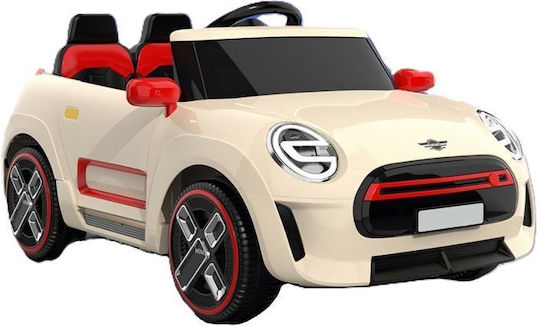 MINI Concept Doppelsitzer mit Fernbedienung 12 Volt Beige für 1+ Jahre