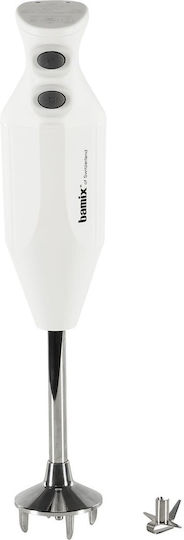 Bamix One Ραβδομπλέντερ με Ανοξείδωτη Ράβδο 160W Λευκό