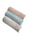 Guy Laroche Blanket Cot Baby Bear Turquoise 100x140cm