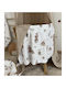 Velvet White Pătură 100% bumbac Multicolor