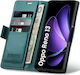 Erbord Glossy Wallet Synthetic Leather / Plastic Green (Oppo Reno 13)