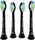 Philips Diamond Clean Elektrische Zahnbürstenköpfe für elektrische Zahnbürste HX6062/13 4Stück