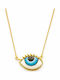 Kloxx Eye from Gold Plated Silver