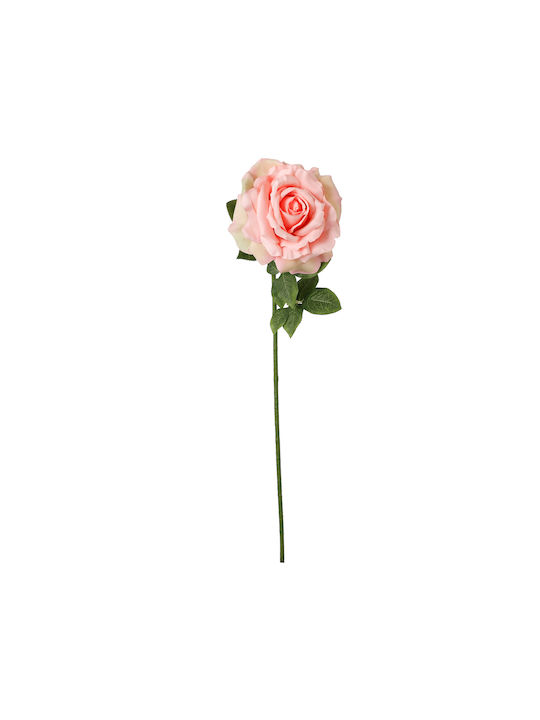 Großer Stoff-Rosen-Zweig 100cm A34682 Rosa