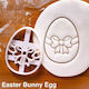 Plastic Easter Bunny Egg Cutter
