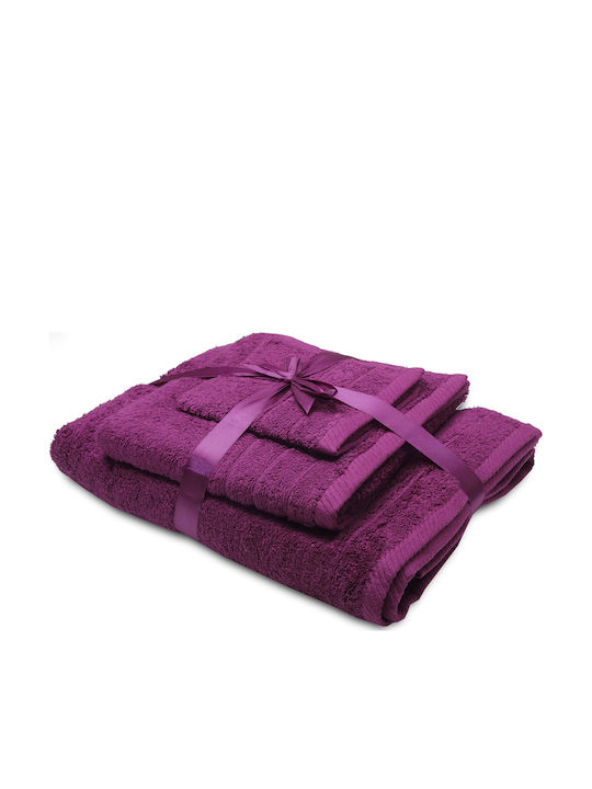 Palatex Hand Towel Club 30x50cm 17 Dark Mauve W...