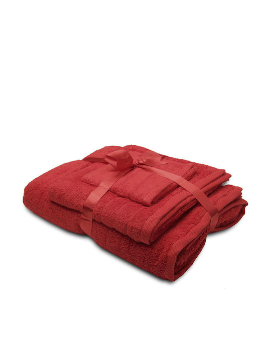 Palatex Πετσέτα Σώματος Club 80x150εκ. 03 Red Β...