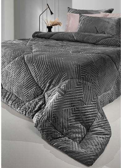 Guy Laroche Κουβερτοπάπλωμα Υπέρδιπλο 220x240εκ. York Anthracite