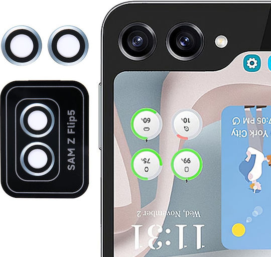 Kameraschutz Metallrahmen Blue für das Samsung Galaxy Z Flip5 5G