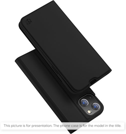 Techsuit Magskin Book Σιλικόνης / Δερματίνης Μαύρο (Xperia 10 VII)
