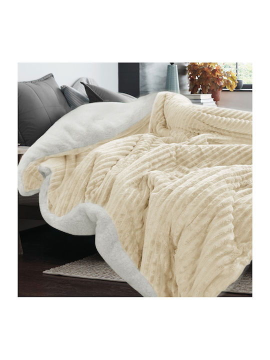 Go Smart Home Duvet Cover Queen 220x240cm Ecru