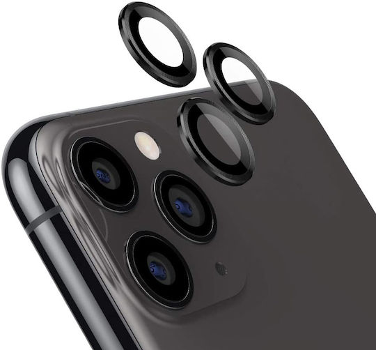 Protecție Cameră Tempered Glass Black pentru iPhone 13 Pro, iPhone 13 Pro Max