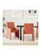 Председки Трапезария Red Orange 2бр 57x66x94бр