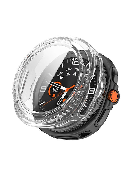 Пластмасов Калъф в Прозрачен цвят за Samsung Galaxy Watch 8 Classic 46mm