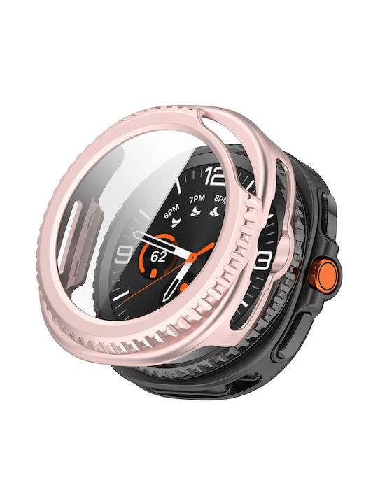 Пластмасов Калъф в Розов цвят за Samsung Galaxy Watch 8 Classic 46mm