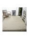 Homeone Set Shaggy Covoare pentru dormitor Cream 3buc