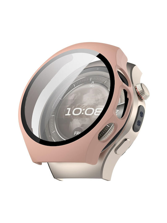 Πλαστική Θήκη σε Ροζ χρώμα για Huawei Watch 5 46mm