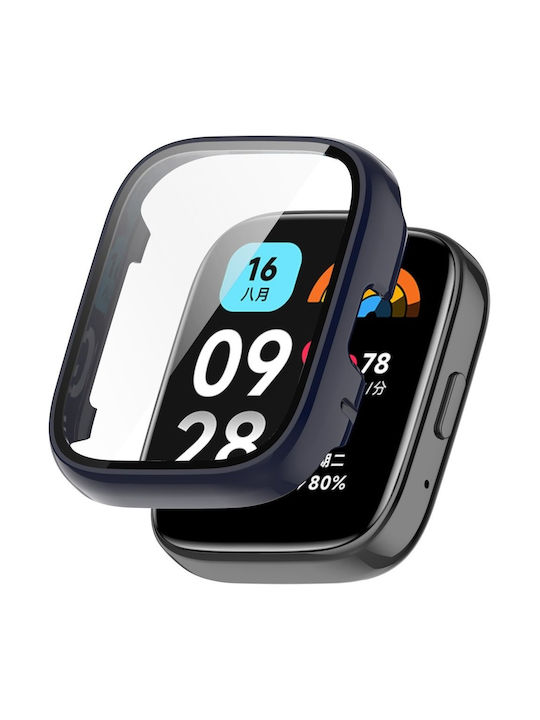 Plastikhülle in Blau Farbe für Xiaomi Redmi Watch 3 Aktiv