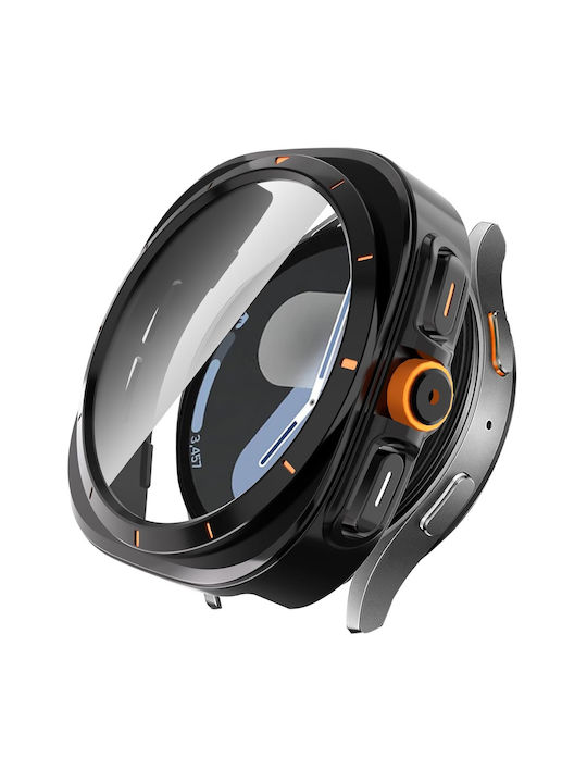 Plastic Case in Black color for Samsung Galaxy Watch 6 44mm