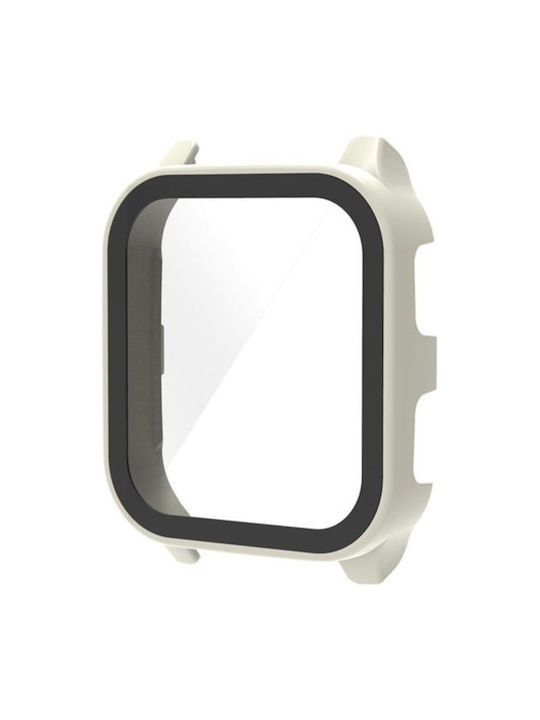 Plastic Case in White color for Garmin Venu Sq 2