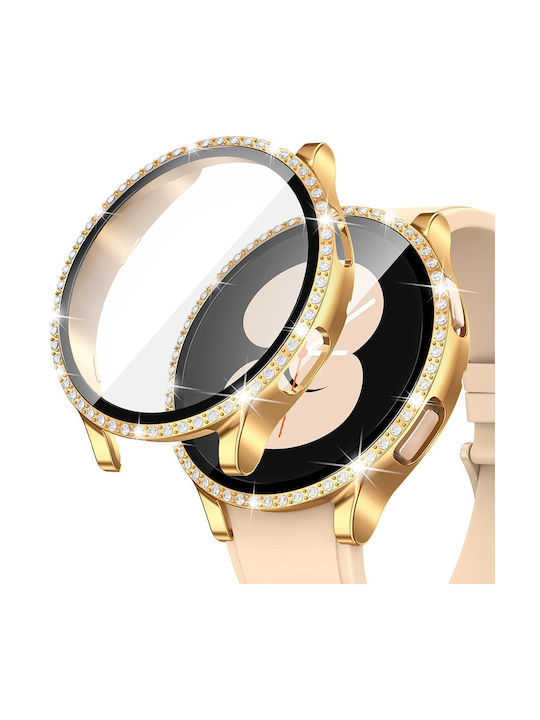 Πλαστική Θήκη σε Χρυσό χρώμα για Samsung Galaxy Watch 4 40mm