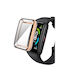 Θήκη Σιλικόνης σε Ροζ Χρυσό χρώμα για Huawei Band 6, Huawei Band 7