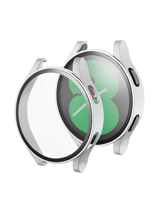 Πλαστική Θήκη σε Ασημί χρώμα για Samsung Galaxy Watch 4 44mm