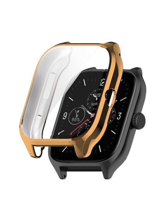 Θήκη Σιλικόνης σε Χρυσό χρώμα για Amazfit GTS 4