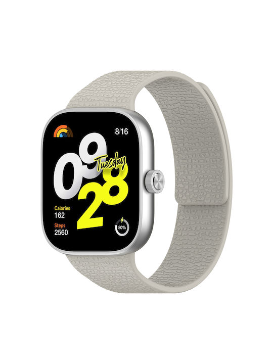 Techsuit Tragbare Bänder W016 Xiaomi Smart Band 9 Pro 8 Pro Redmi Watch 4 Watch 5 Graues Techsuit Tragbare Bänder W016 Xiaomi Smart Band 9 Pro 8 Pro Redmi Watch 4 Watch 5 Graues