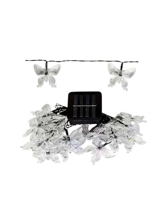 Lights LED 20m. Warm White Solar in String 1pcs