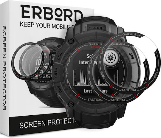 Erbord Screen Protector for the Garmin Instinct 2X 1pcs