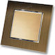 Lineme Wall Switch One-Way with Frame Gold