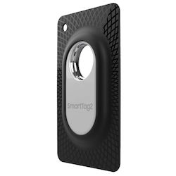 Θήκη Κάρτα Σιλικόνης για SmartTag2 σε Μαύρο χρώμα