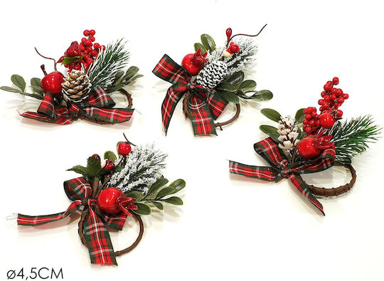 ArteLibre Christmas Towel D4.5cm. (Μiscellaneous Designs/Colors)