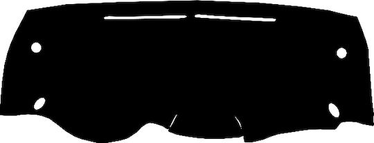 Race Axion Car Dashboard Cover without Emblem for Honda Jazz Black Colour