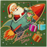 Tri-Coastal Design Rocket Santa Geantă De Cadou...