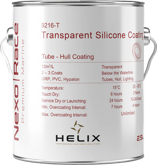 Helix Υφαλόχρωμα Σκάφους 0.75lt Διάφανο