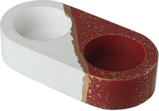 The translated Liquid template in German language: Weihnachtskerzen & Kerzenständer Kerzenleuchter Rot Dekorative 8x6cm.