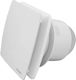 Commel Bathroom Ventilator Φ120mm 16W with Flap and Ultra Silent White