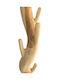 Pakketo Wooden Coat Rack Beige Renzo 30x30x200cm