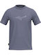 Herrenblusen Kurzarm T-Shirt Blau