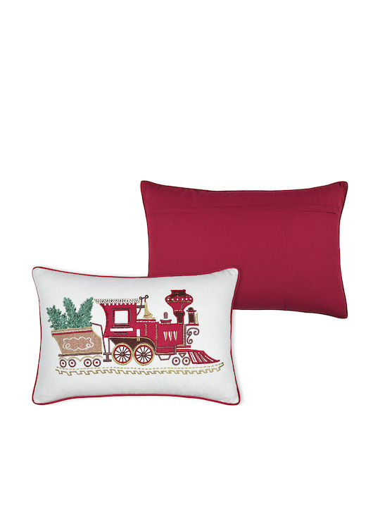 Christmas Decorative Pillow 40x60 S-f Klaus Rouge C3d831001 35x55