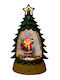 Ornament de Crăciun Cadou Luminat cu Brazi Baterie 9x15cm 1buc