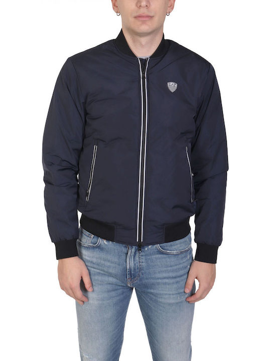 Emporio Armani Μπουφάν Bomber Μπλε