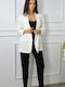 Lang Damen Blazer White