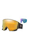 Oakley Snow Mască de Schi și Snowboard pentru Adulți, Multicoloră, cu Lentilă Multicoloră